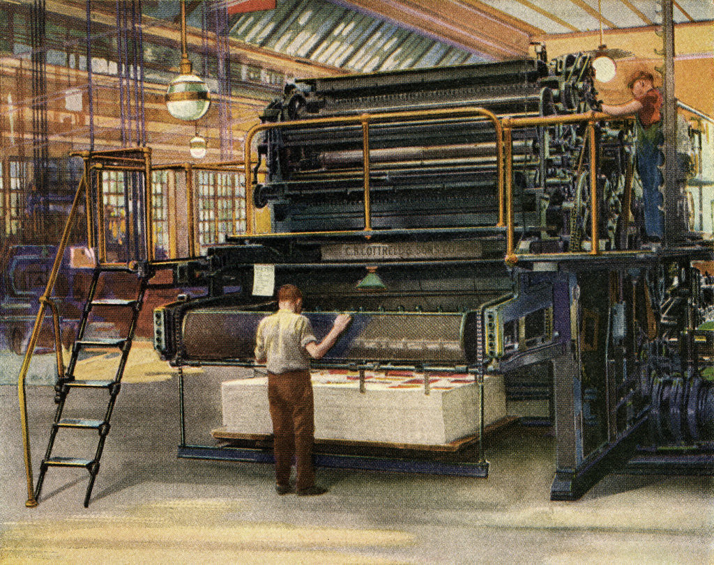 Detail of The Machinery of Men Illustration by Anonymous