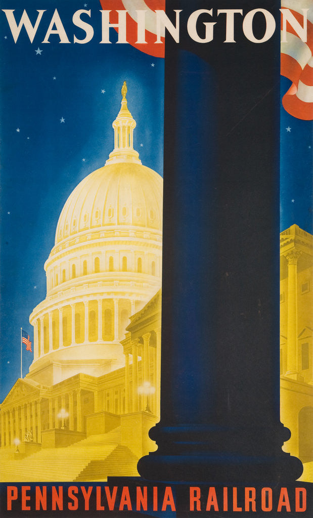 Detail of Washington Poster by Sascha Maurer