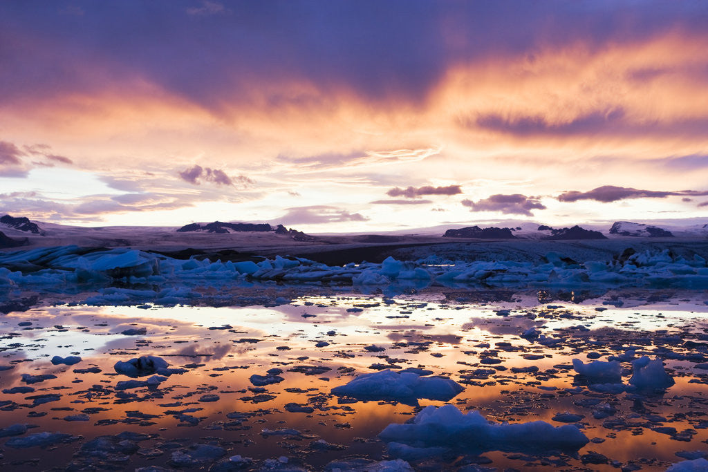 Detail of Ice on Jokulsarlon Lagoon by Anonymous