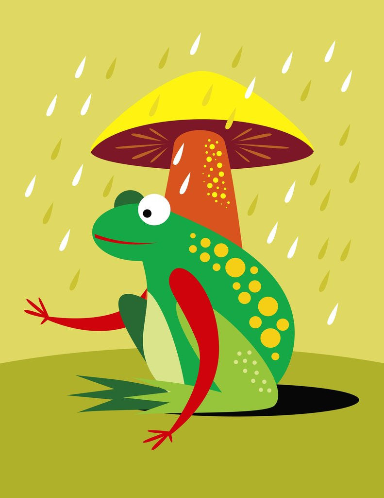 Detail of Nature's Umbrella by Anonymous