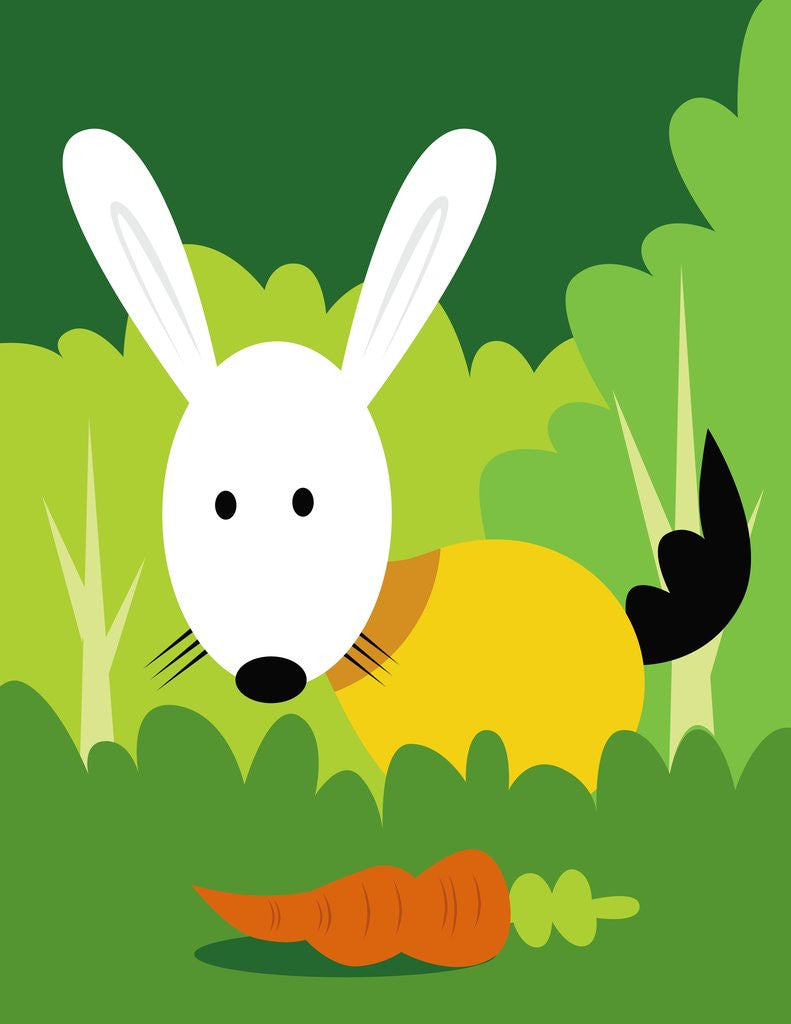 Detail of Rabbit Food by Anonymous