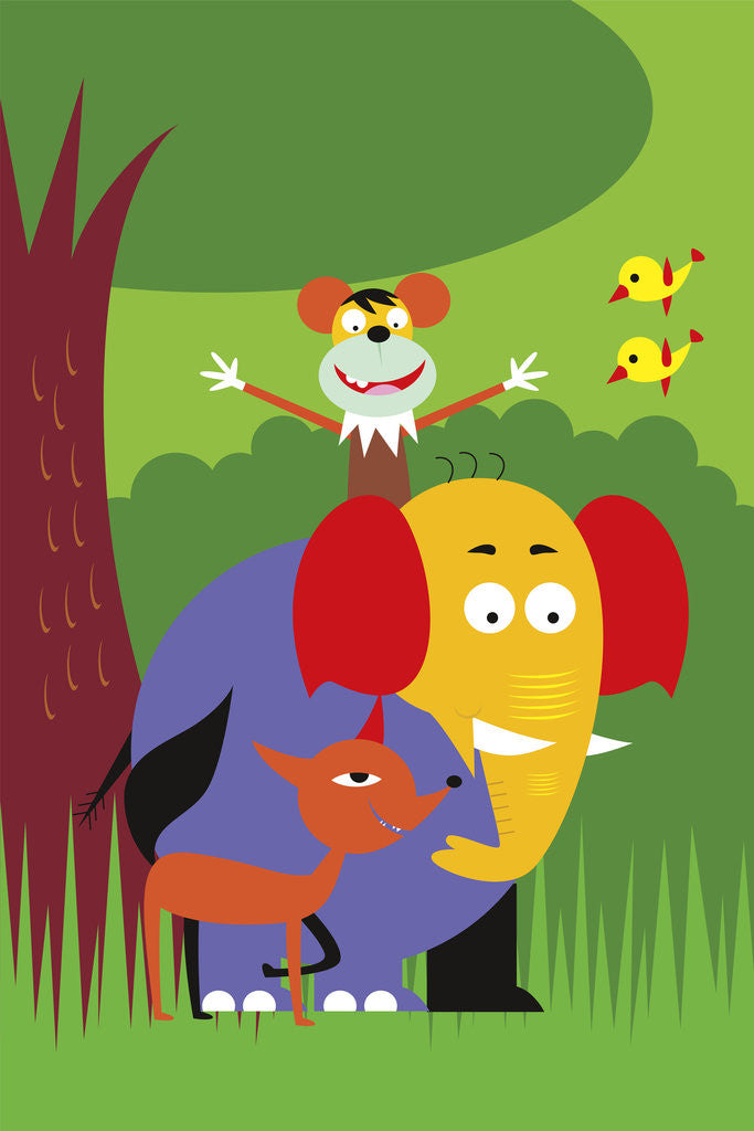 Detail of Animal Kingdom by Anonymous