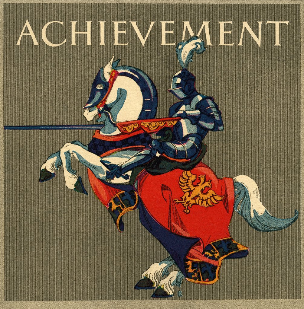 Detail of Achievement Illustration by Corbis