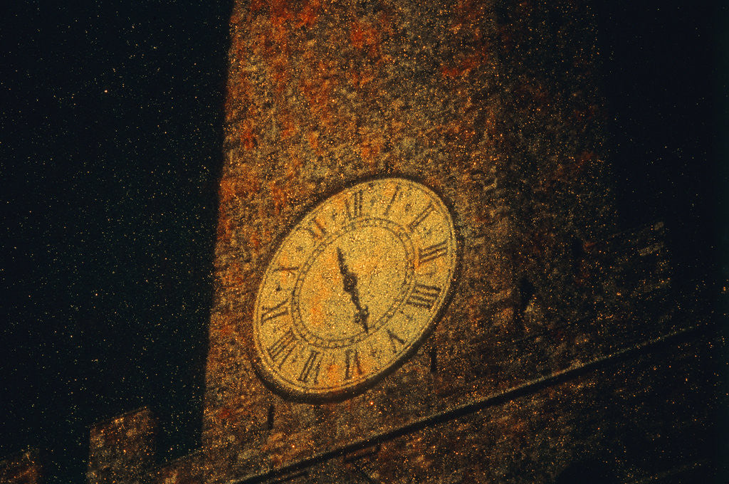 Detail of Clock by Andre Burian