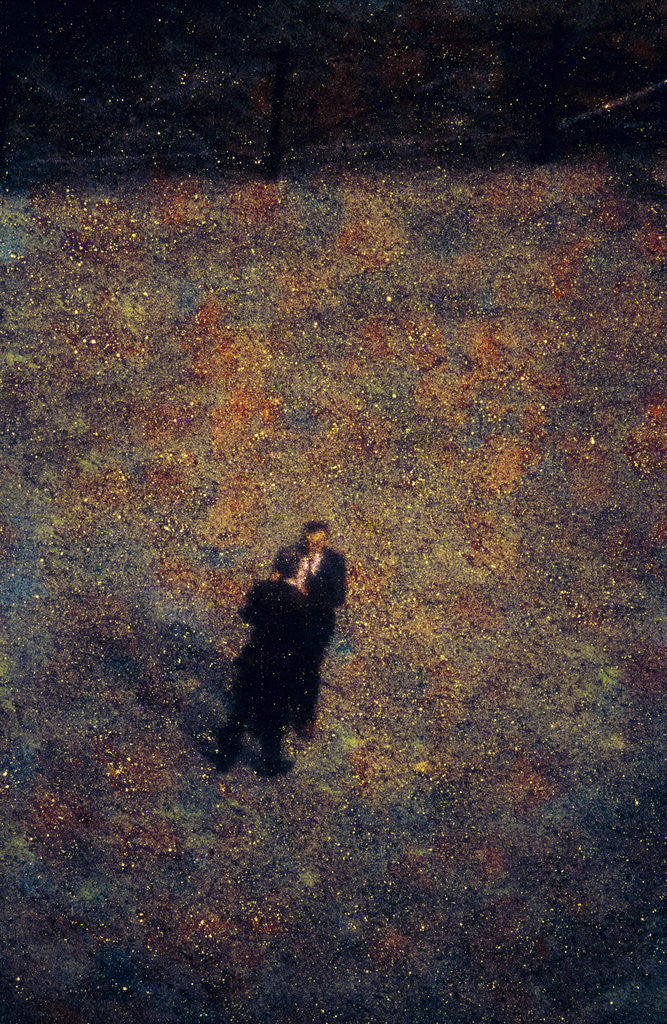 Detail of Two Men in Suits Talking by Andre Burian