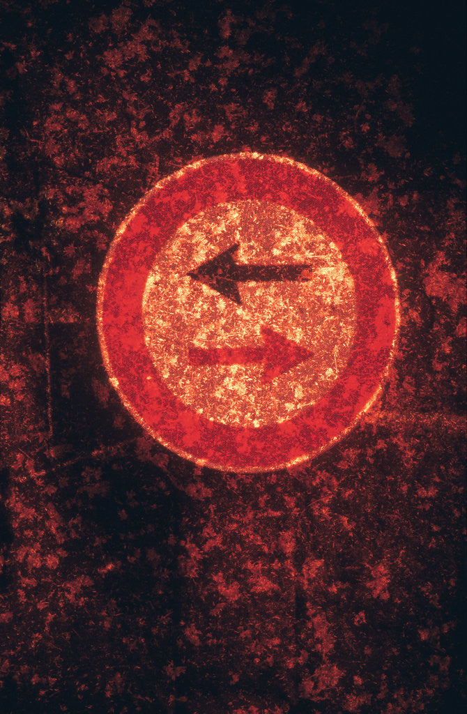 Detail of Both Ways by Andre Burian