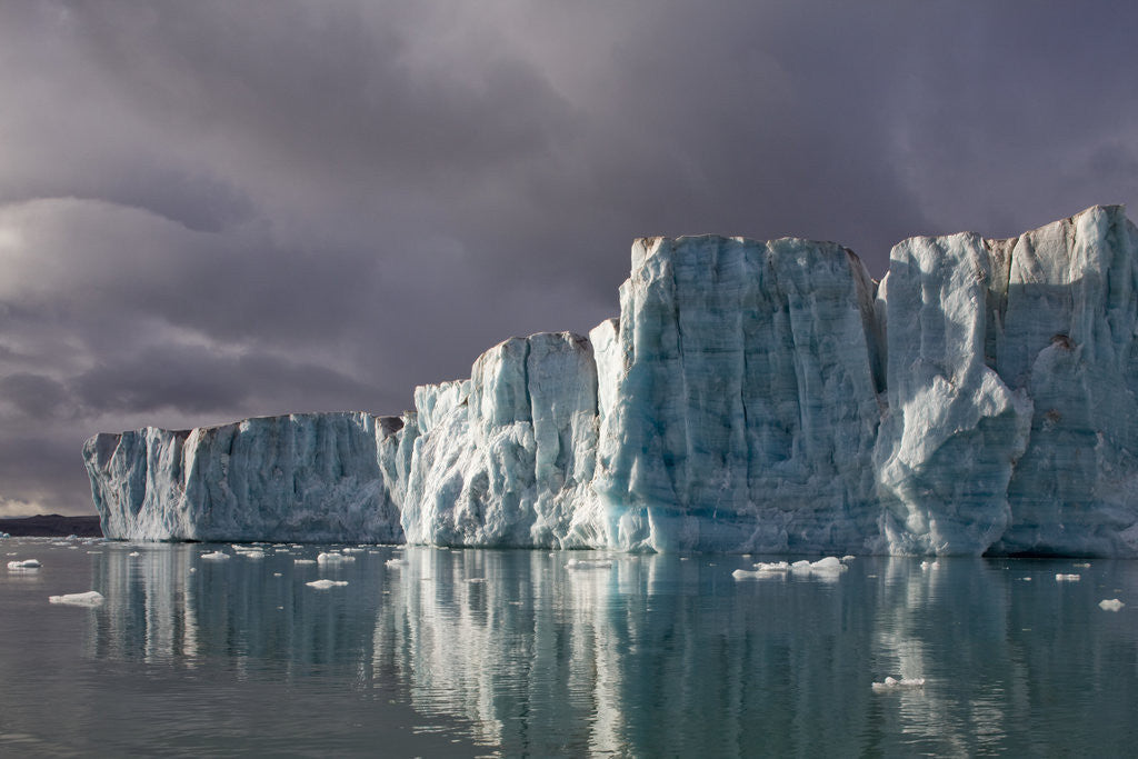 Detail of Sveabreen Glacier in Nordfjorden by Anonymous