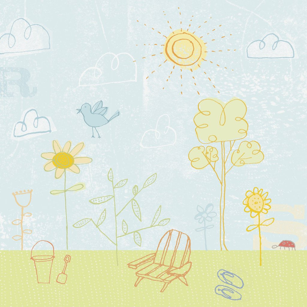 Detail of Sunny Day by Anonymous