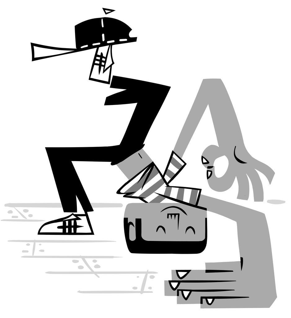 Detail of Breakdancing by Anonymous