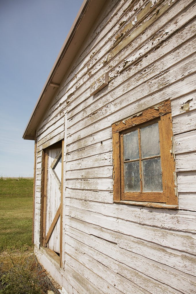 Detail of Weathered Barn by Anonymous