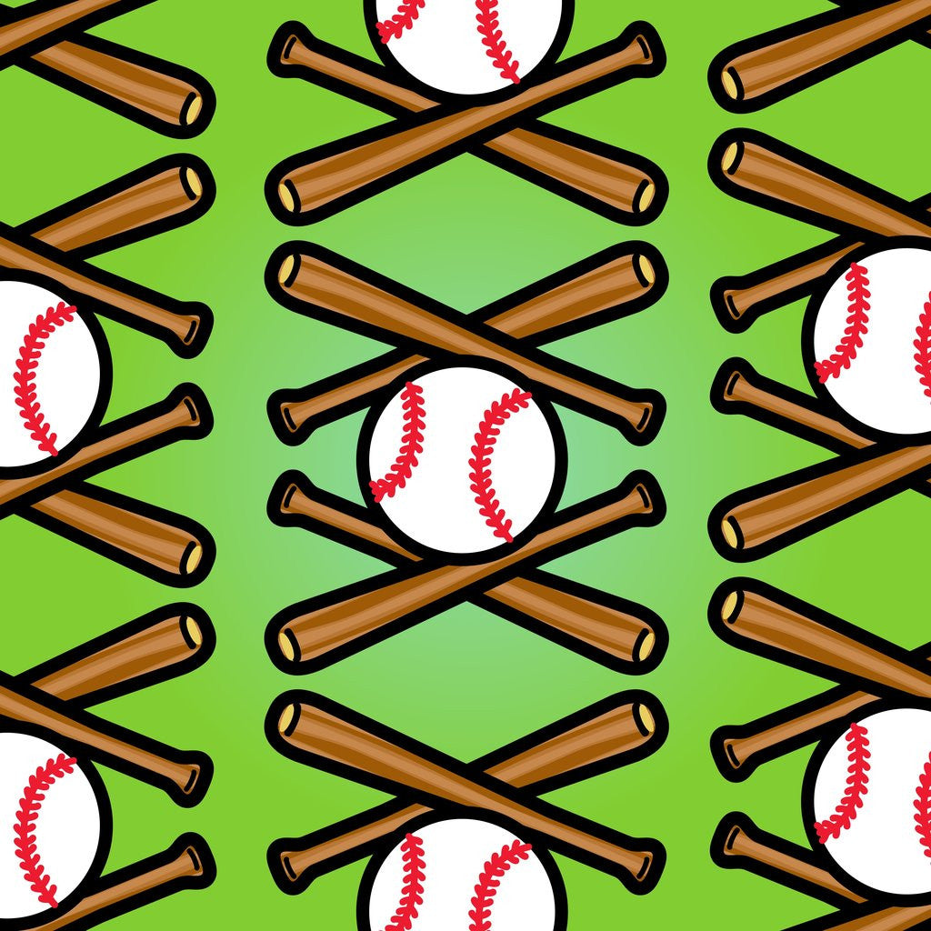 Detail of Baseball Pattern by Corbis