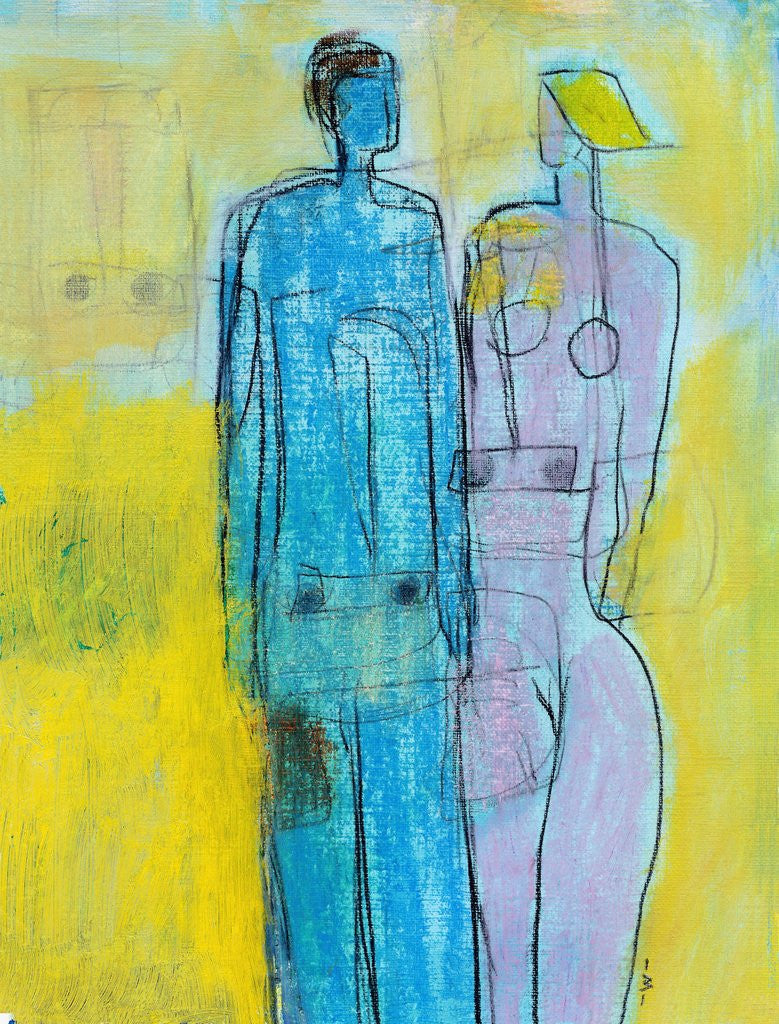 Detail of Couple by Anonymous