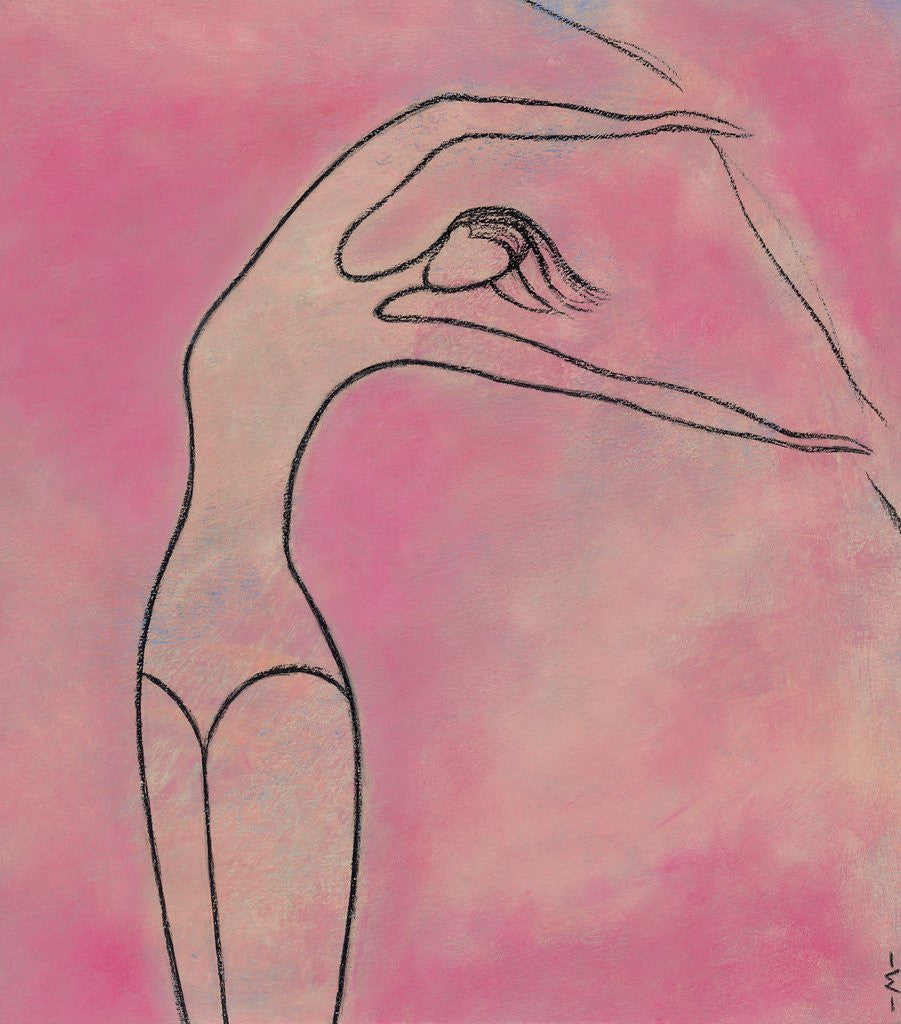 Detail of Woman by Anonymous