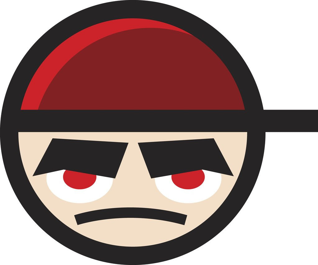 Detail of Grumpy cartoon face by Anonymous