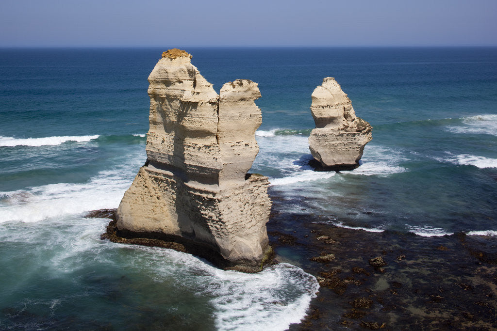 Detail of Twelve Apostles sea stacks near Gibsons Steps in Australia by Anonymous