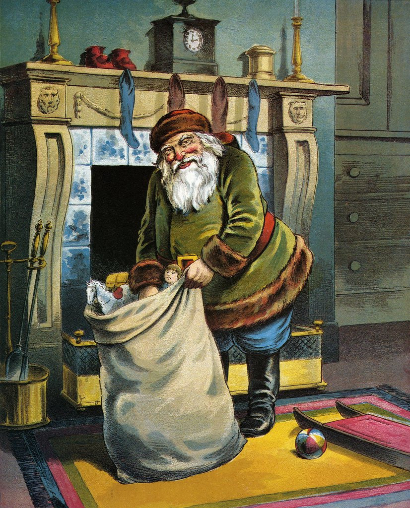 Detail of He Looked Like a Peddler Just Opening His Pack by William Roger Snow