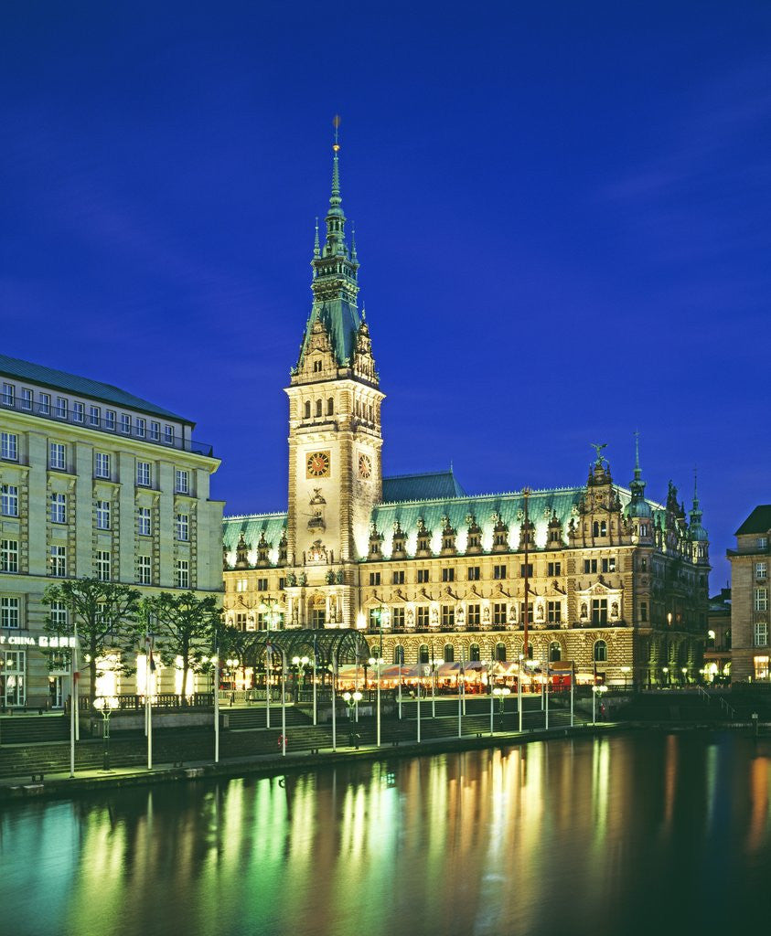 Detail of Rathaus, Hamburg by Anonymous
