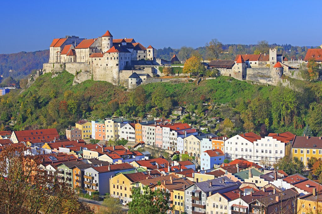 Detail of Village Burghausen, Germany by Anonymous