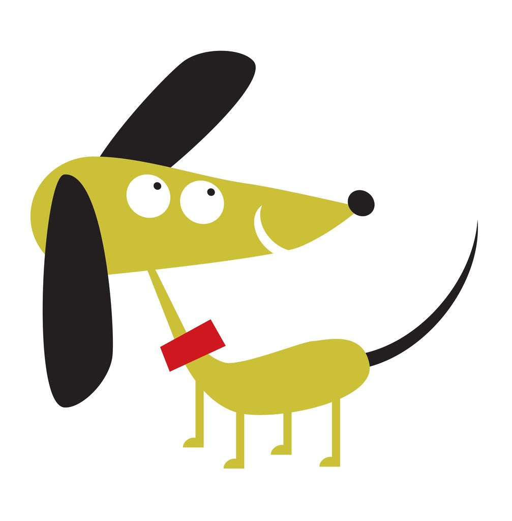 Detail of A Portrait of a Family Dog by Anonymous