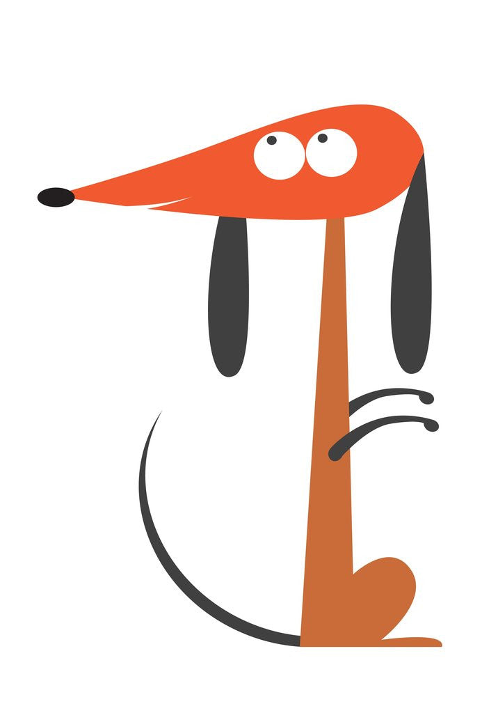 Detail of A Portrait of a Family Dog by Anonymous