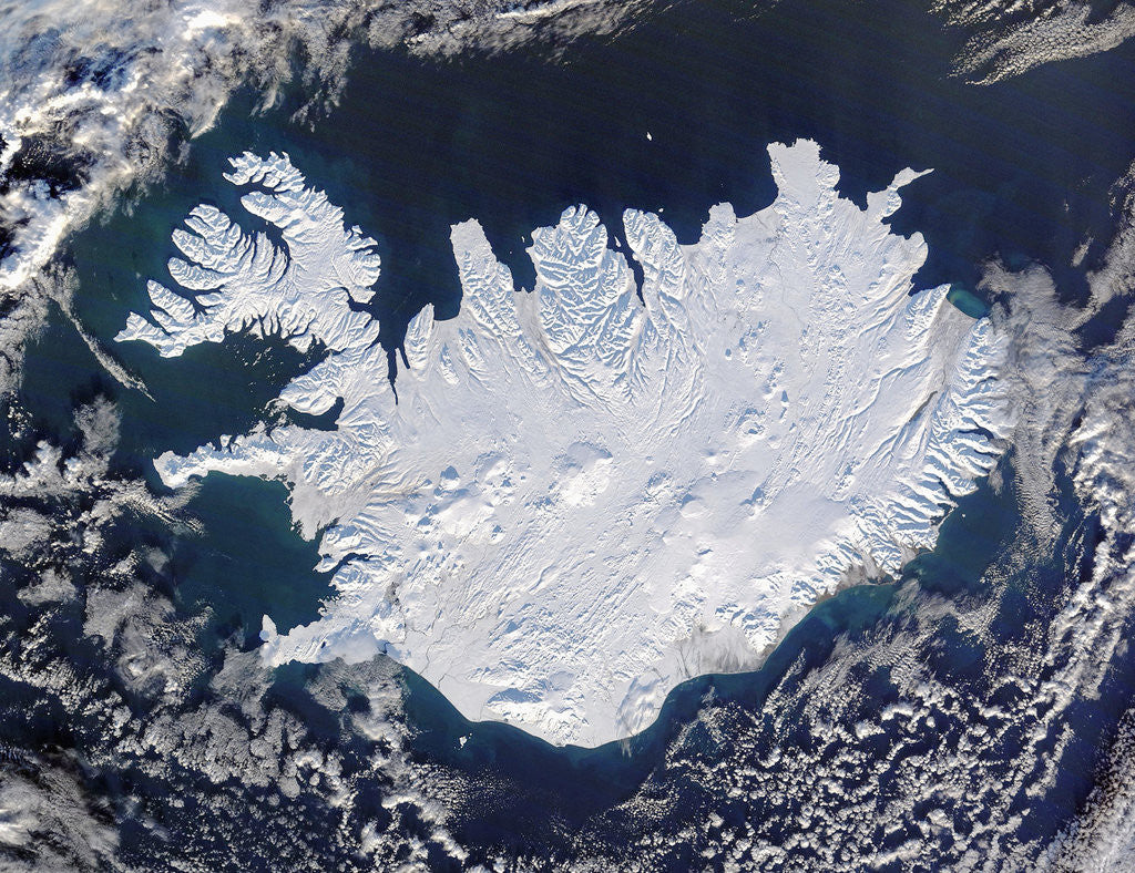 Detail of Iceland by Anonymous