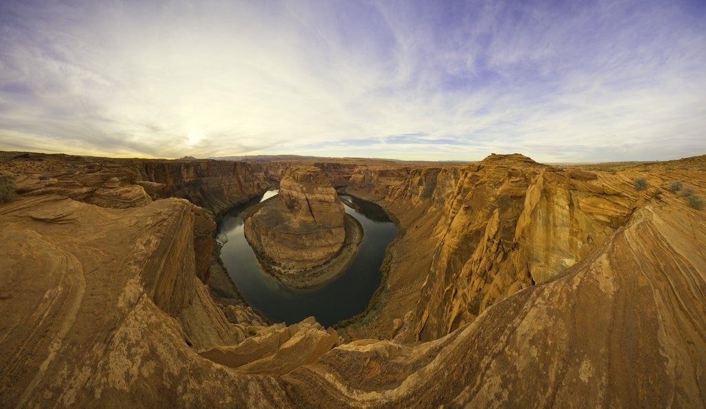 Detail of Horseshoe Bend on the Colorado River in Glen Canyon by Corbis
