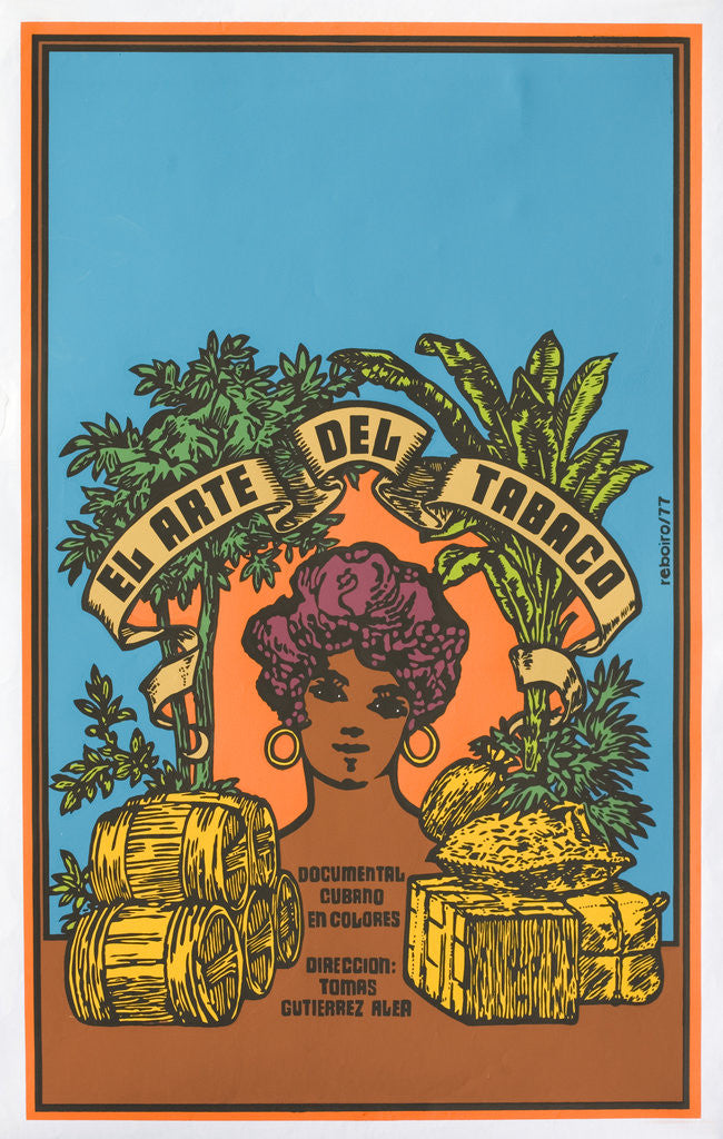 Detail of El Arte del Tabaco Poster by Anonymous