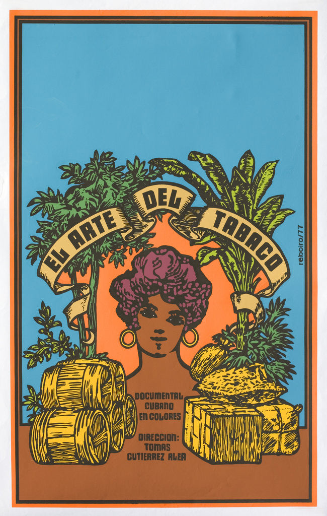 Detail of El Arte del Tabaco Poster by Corbis
