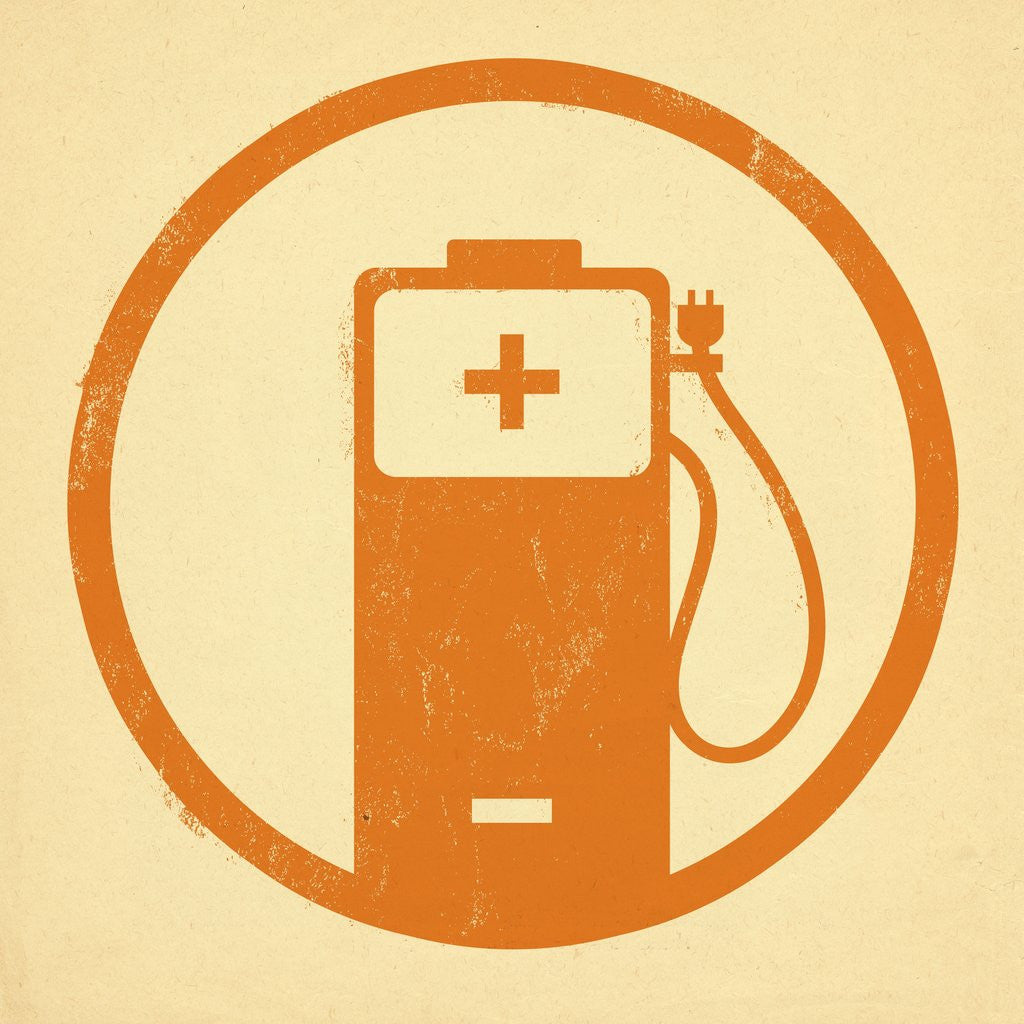 Detail of Electrical recharging station by Anonymous