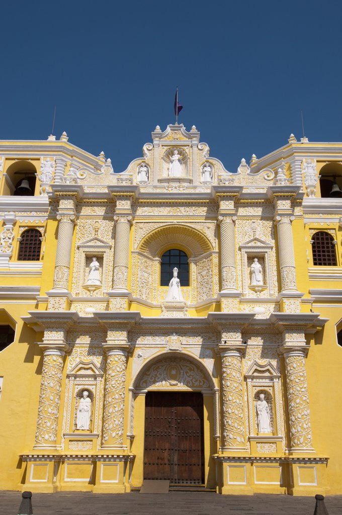 Detail of La Merced Church in Guatemala by Anonymous