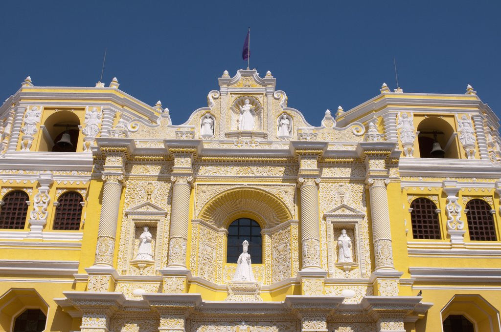 Detail of La Merced Church in Guatemala by Anonymous