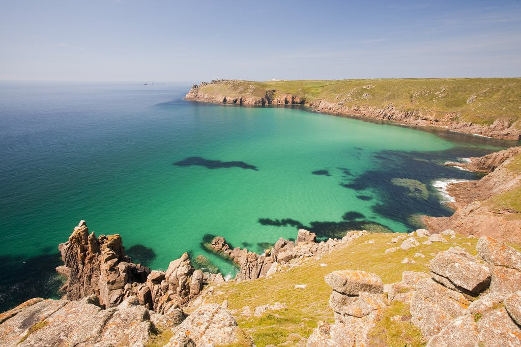 Detail of Cornish coastal scenery by Anonymous