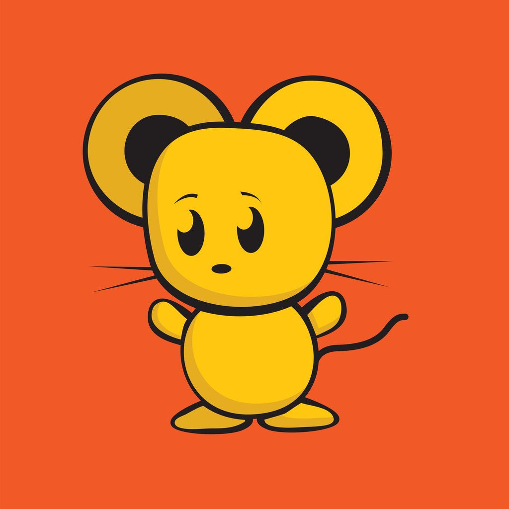 Detail of Cute mouse by Anonymous