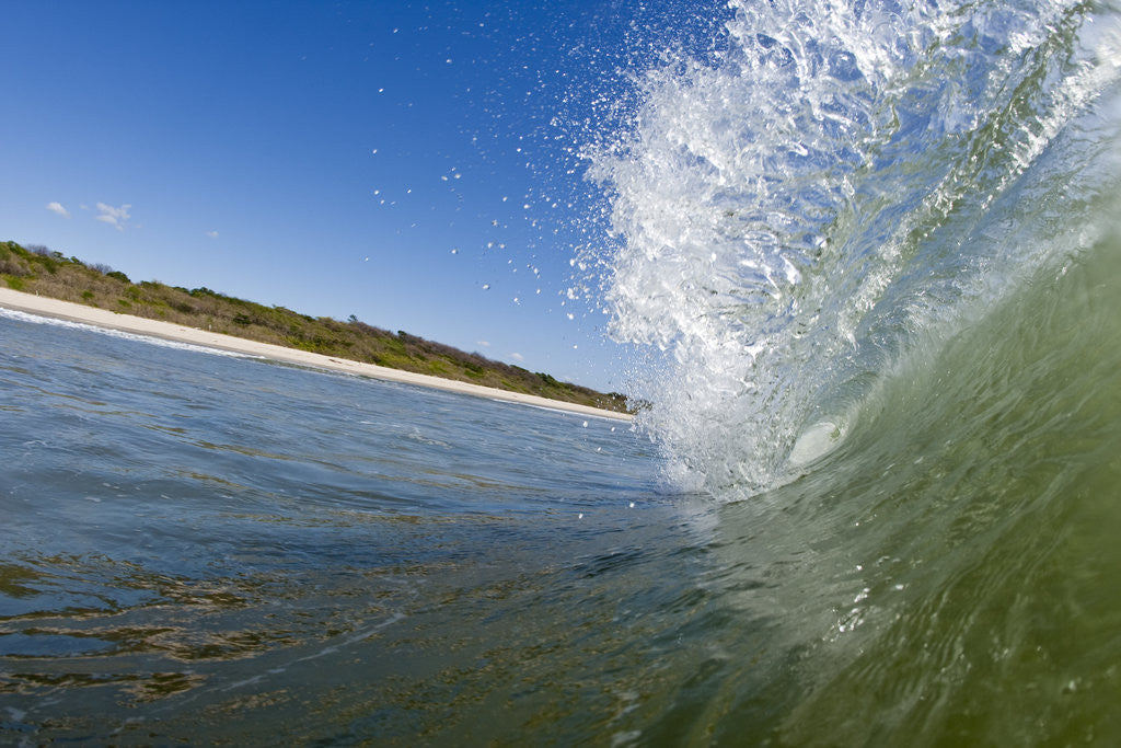 Detail of Breaking Waves on Nicoya peninsula in Costa Rica by Anonymous