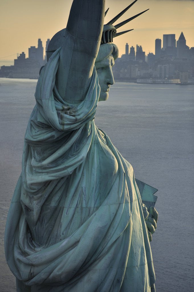 Detail of Statue of Liberty by Anonymous