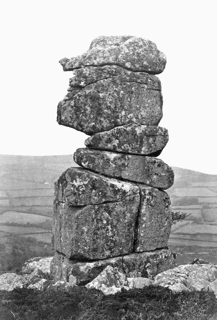 Detail of Bowerman's Nose near Chagford by Anonymous