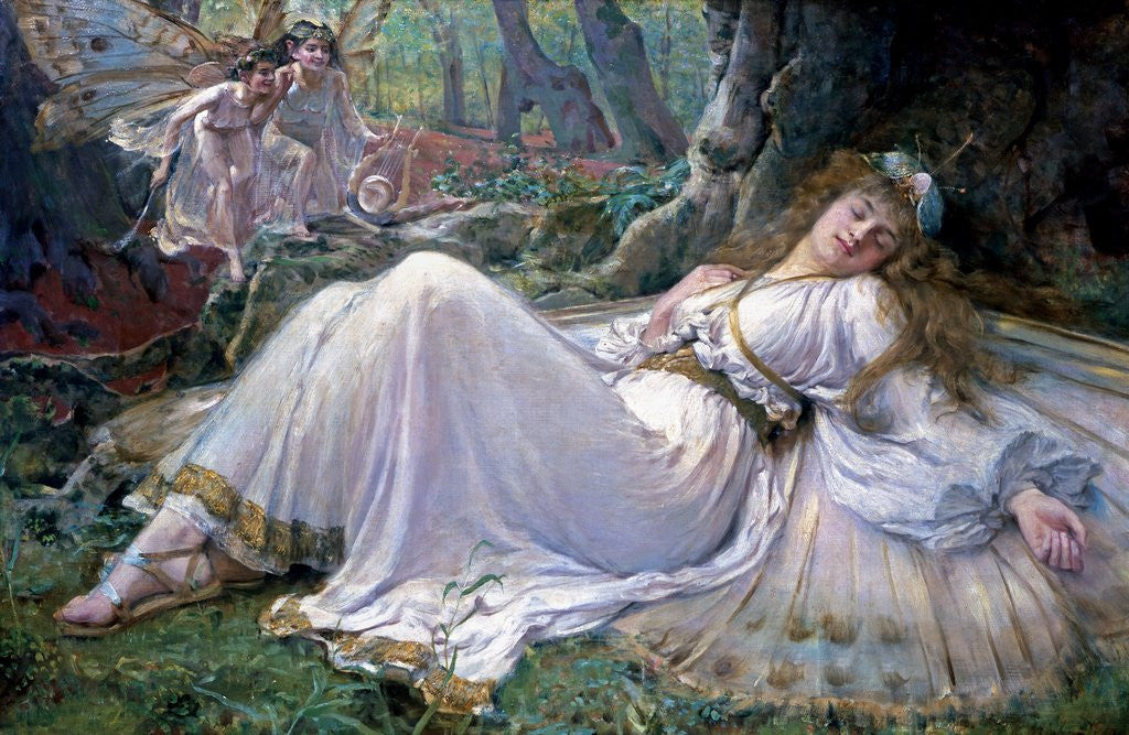 Detail of Titania by Frederick Howard Michael