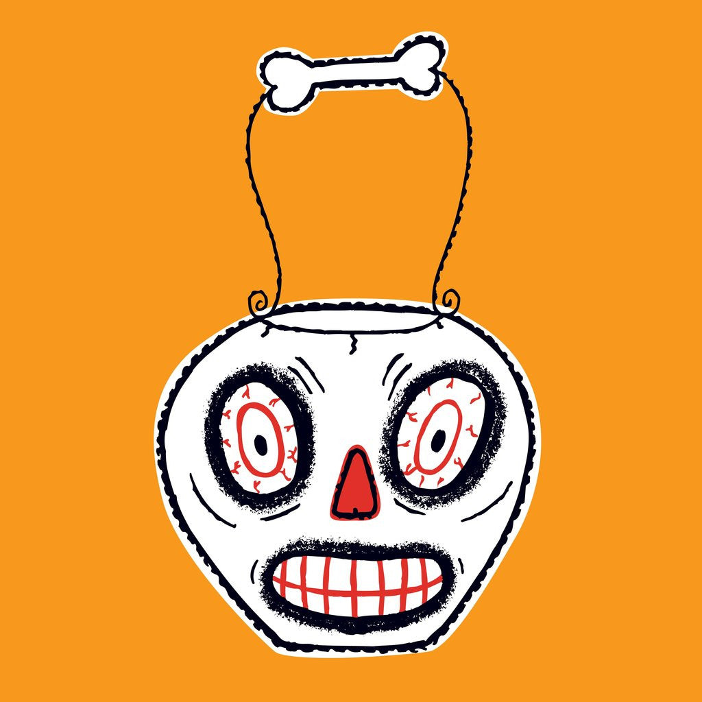 Detail of Halloween Bucket by Anonymous