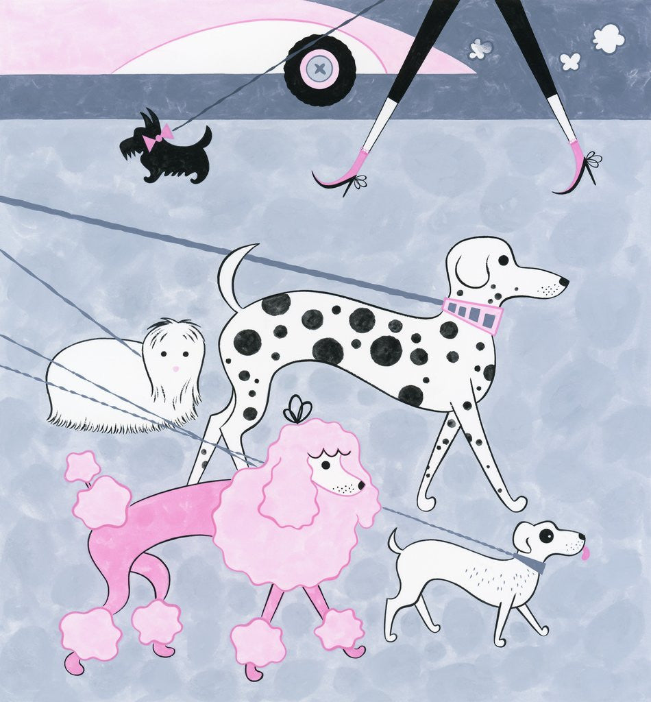 Detail of A Pack of Dogs by Anonymous