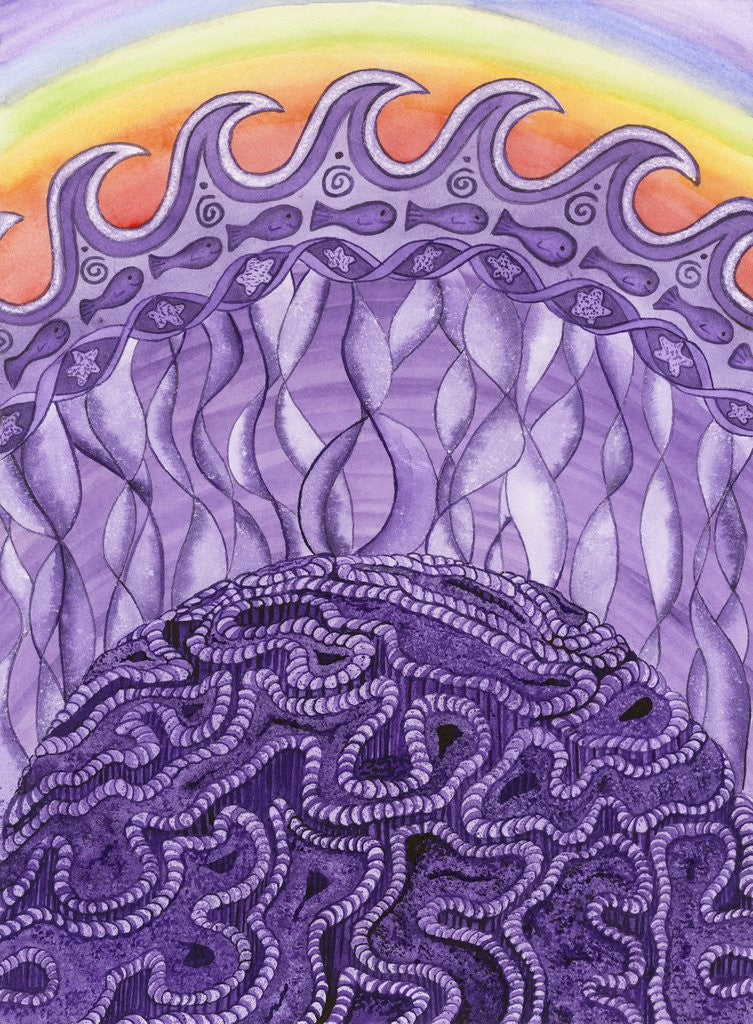 Detail of Crown Chakra by Anonymous