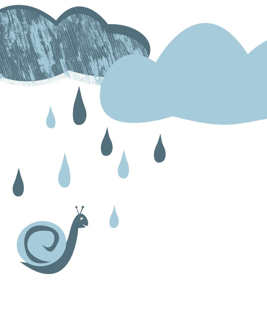 Detail of Snail being rained on by Anonymous