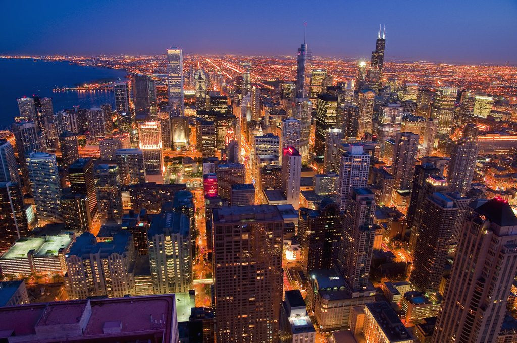 Detail of View from John Hancock Center by Anonymous