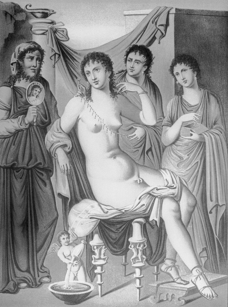Detail of Toilet of a Hermaphrodite by Anonymous