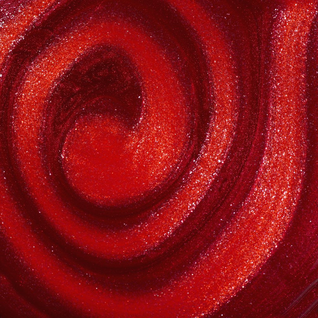 Detail of Swirls of nail polish by Anonymous