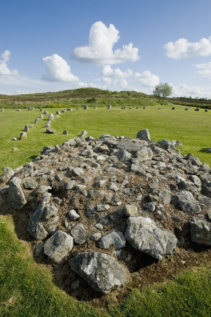 Detail of Beaghmore Stone Circles by Corbis