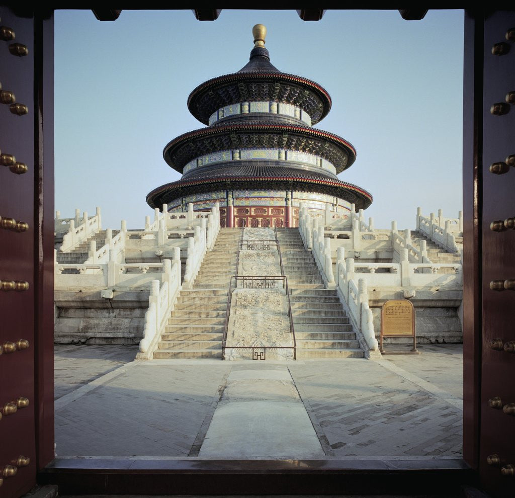Detail of Temple of Heaven by Anonymous