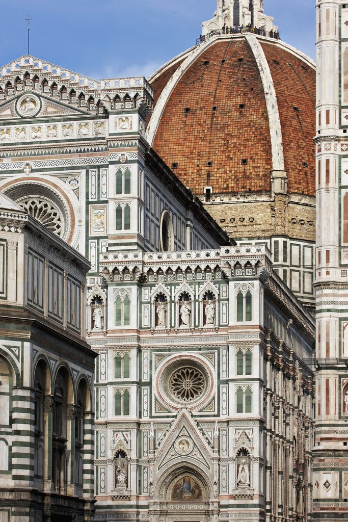 Detail of Il Duomo of Santa Maria del Fiore cathedral by Anonymous