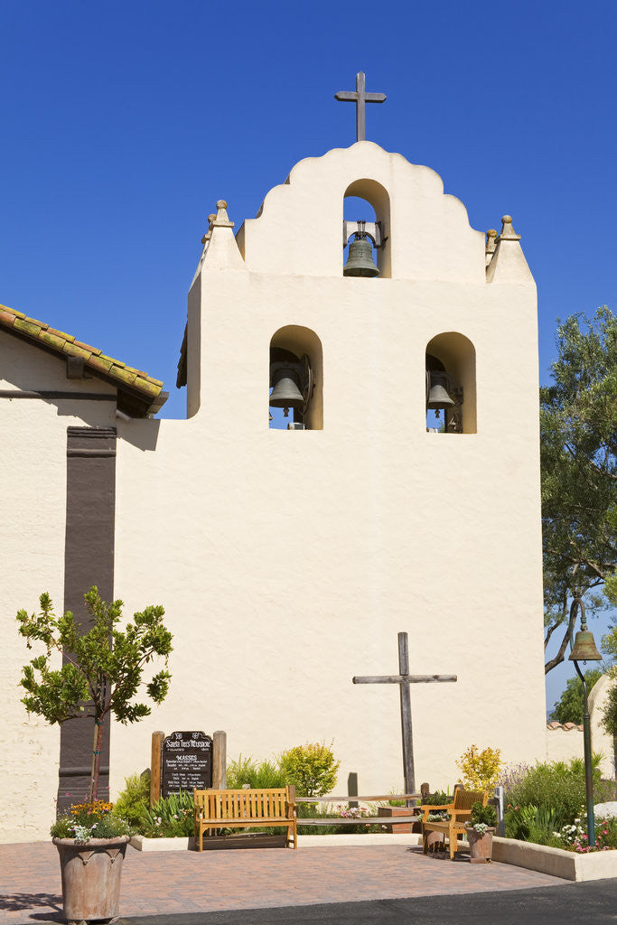 Detail of Mission Santa Ines by Anonymous
