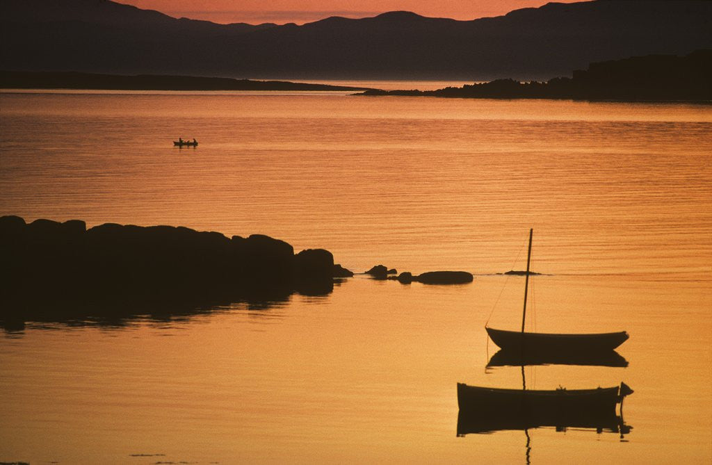 Detail of View across Sound of Jura from Knapdale by Anonymous