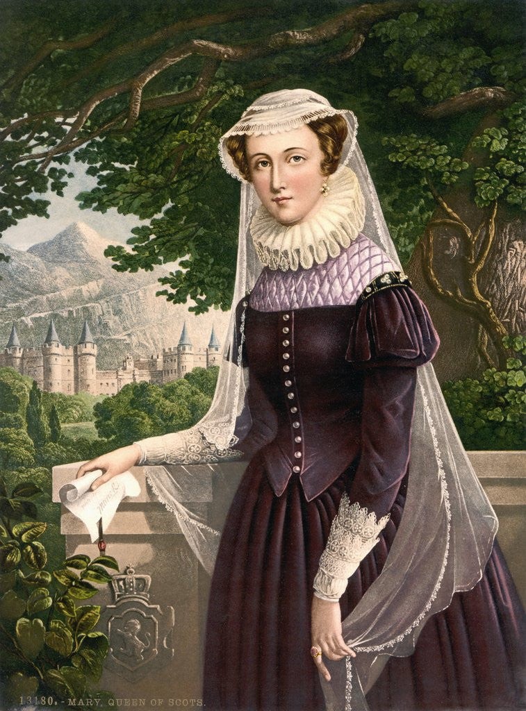 Detail of Mary, Queen of Scots by Anonymous